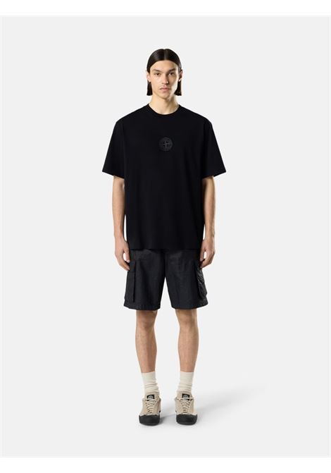 2100001 t-shirt man black STONE ISLAND | L1S15 2100001 SOE14V0029
